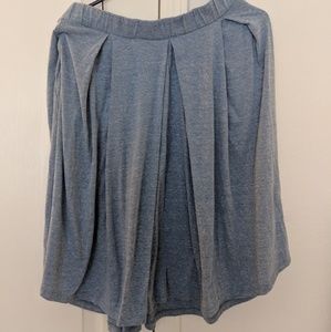 Lularoe Madison skirt M blue solid